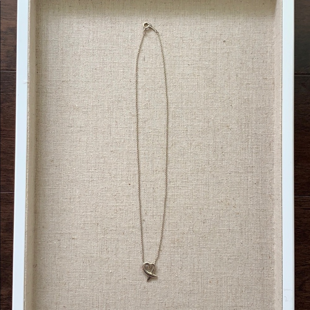 Tiffany & Co Paloma Picasso heart pendant